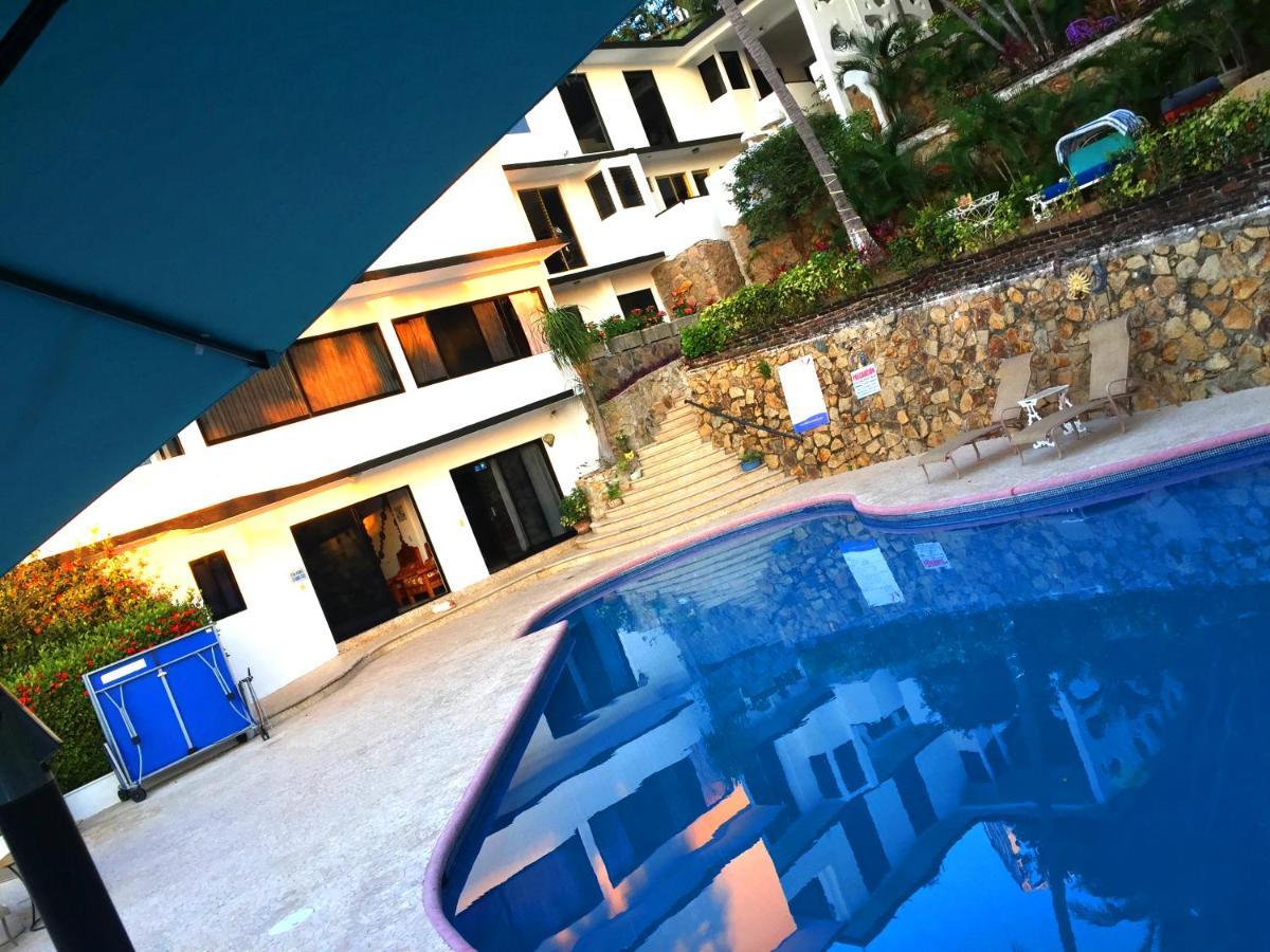 Villa Guitarron Gran Terraza Vista Espectacular 6 Huespedes Piscina Gigante 아카풀코 외부 사진