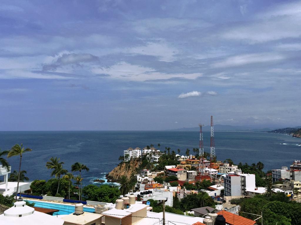 Villa Guitarron Gran Terraza Vista Espectacular 6 Huespedes Piscina Gigante 아카풀코 외부 사진