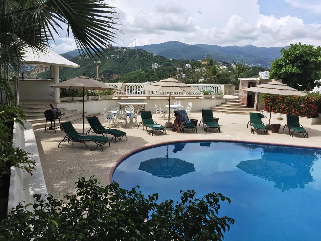 Villa Guitarron Gran Terraza Vista Espectacular 6 Huespedes Piscina Gigante 아카풀코 외부 사진