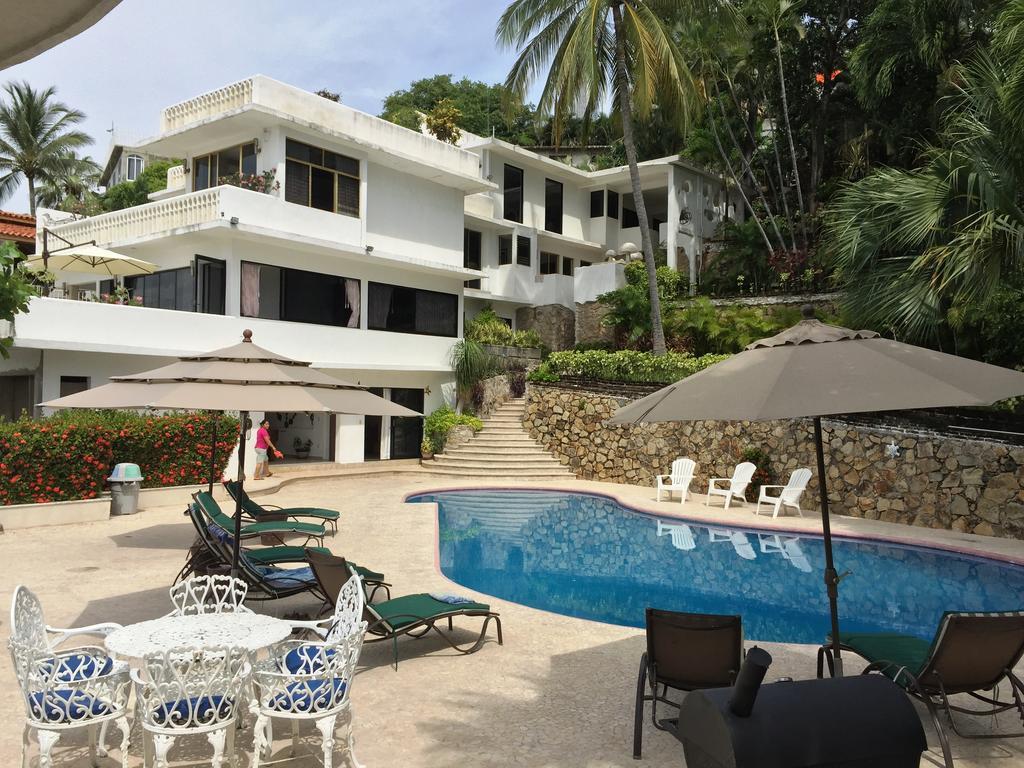 Villa Guitarron Gran Terraza Vista Espectacular 6 Huespedes Piscina Gigante 아카풀코 외부 사진